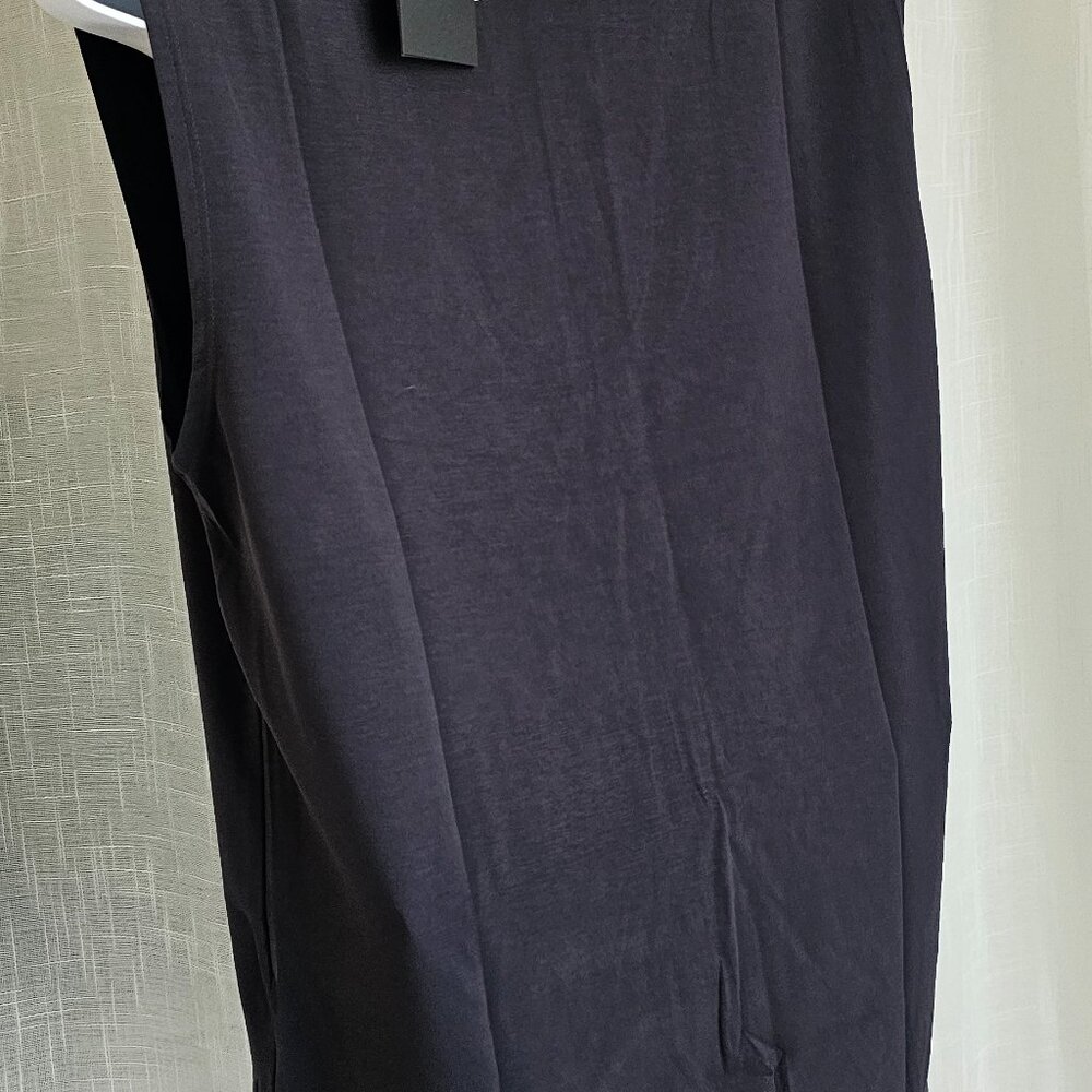 HAUS Men's Core Sleeveless Athletic Tank Black Size L NWT - Picture 3 of 3